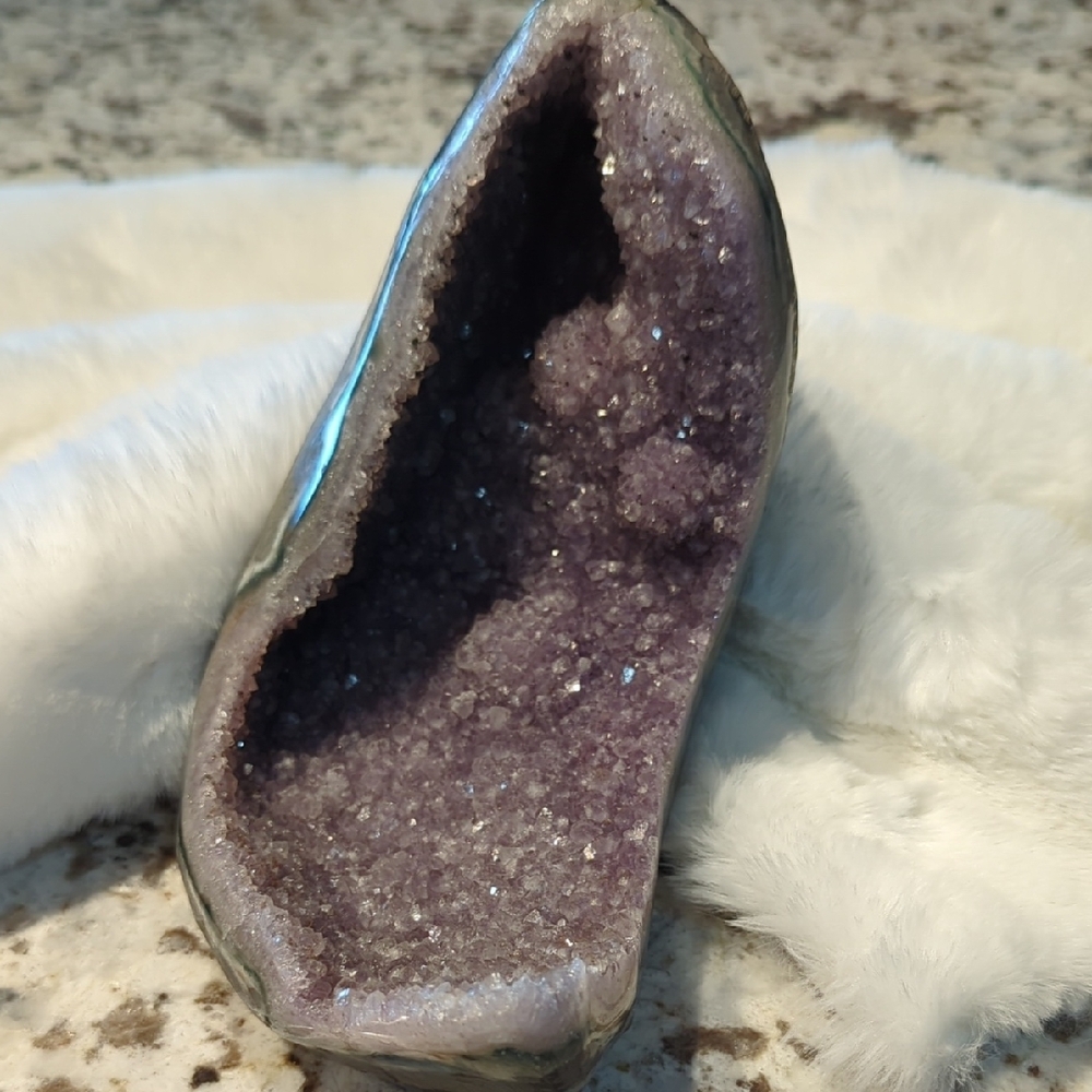 Crystal Amethyst druzy